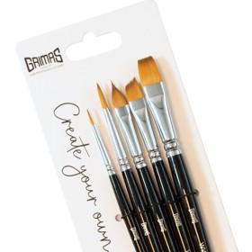Grimas set 1 a 5 penselen UITVERKOCHT!